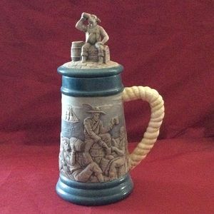 Decorative Colonial Seaman Beer Stein